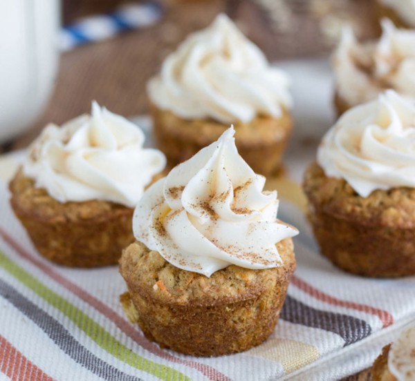 carrot cake cookie cups blog