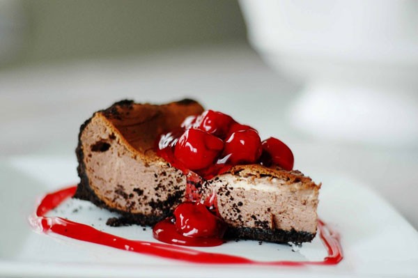 chocolate cherry cheesecake blog