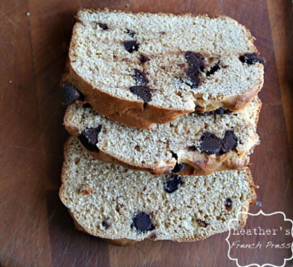 chocolate chip peanut butter bread blog