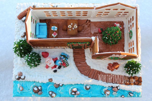Gingerbread Top View