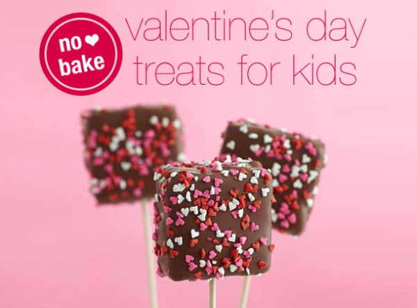 No Bake Valentine Treats for Kids