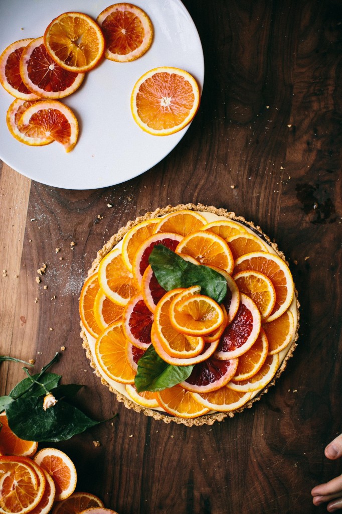 orange chocolate tart blog