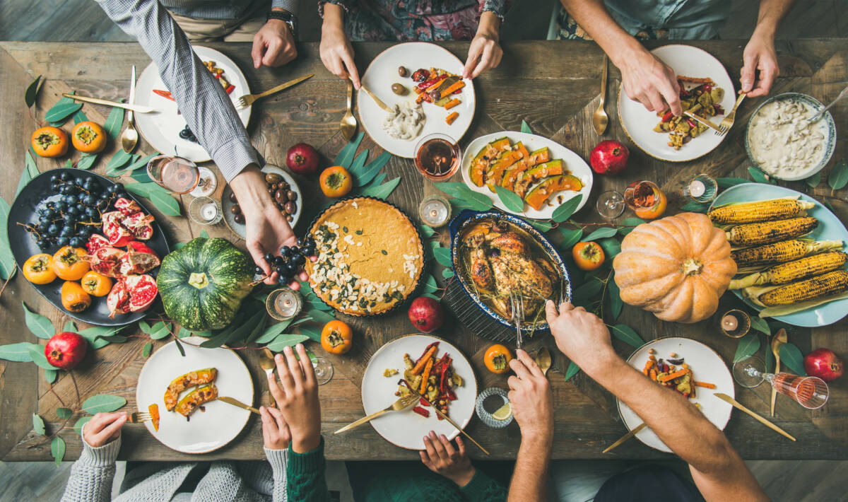 overindulge thanksgiving feast