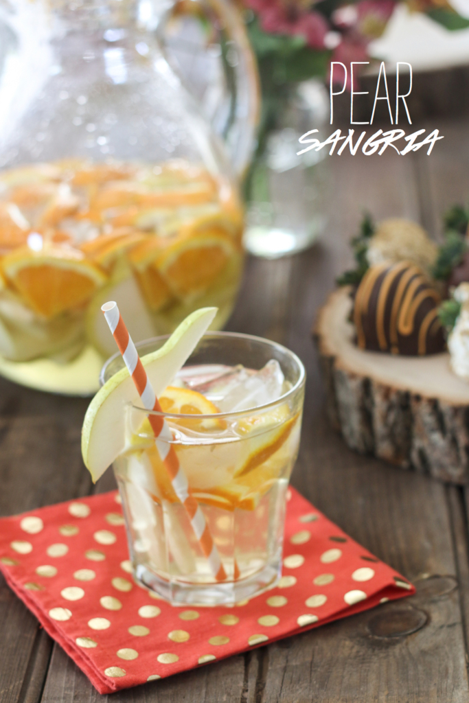 Pear Sangria | Inspired by Charm via Shari's Berries