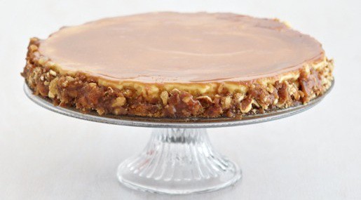 Salted Caramel Pretzel Cheesecake Recipe