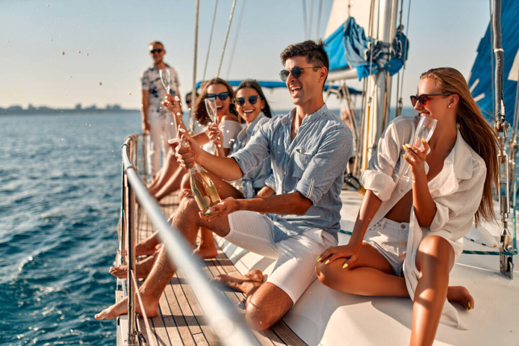 birthday party ideas on a yacht