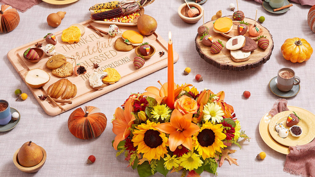 thanksgiving checklist dinner table setup for Thanksgiving.