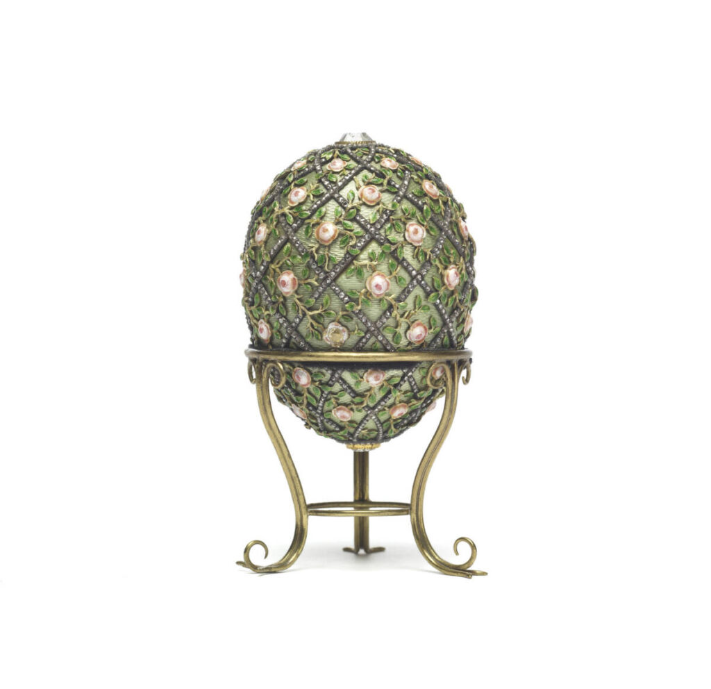 greatest gifts in history rose trellis egg